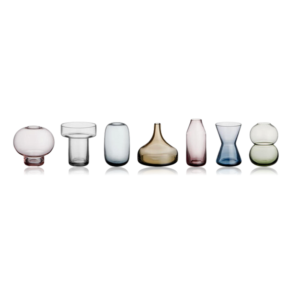 Orrefors  Midsummer Mini Vases 7-pack