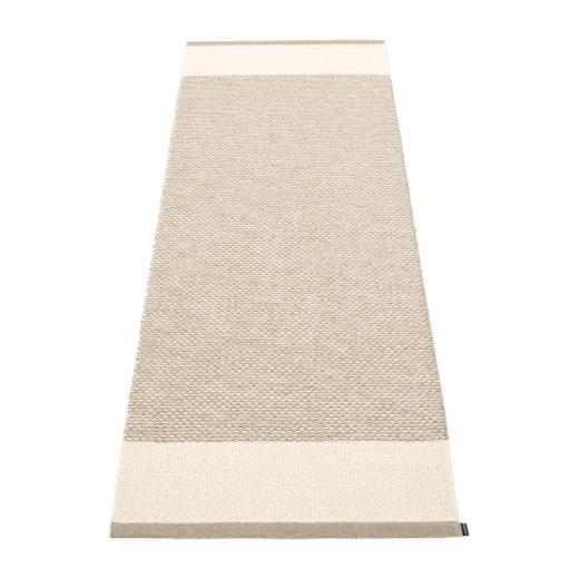 Pappelina Effi rug 70 x 200 cm, mud - beige - vanilla