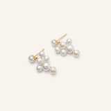 Pernille Corydon Blossom Earrings Gold