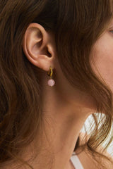 Pernille Corydon Blush Earrings Gold