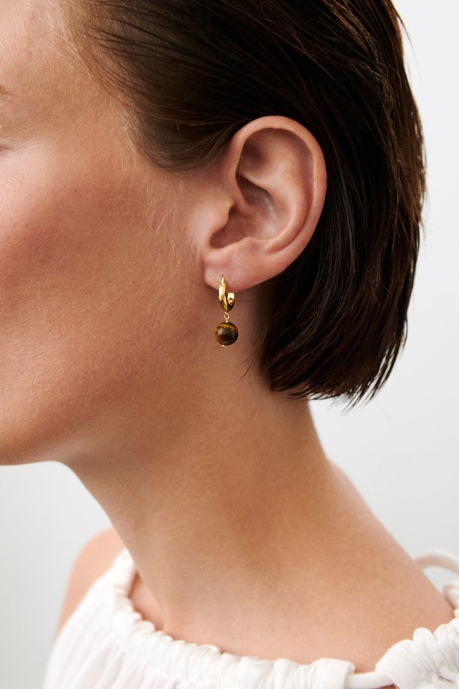 Pernille Corydon Earth Earrings Gold