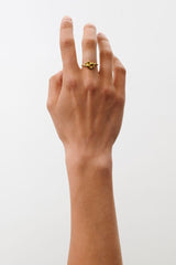 Pernille Corydon Pebble Ring Gold Size 52