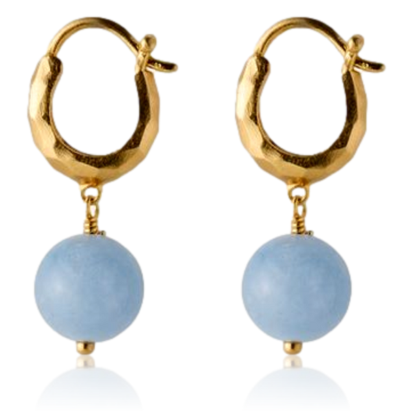 Pernille Corydon Blue Sky Earrings Gold