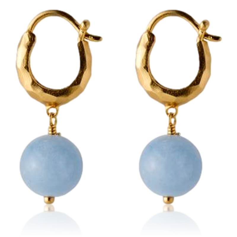 Pernille Corydon Blue Sky Earrings Gold