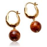 Pernille Corydon Earth Earrings Gold