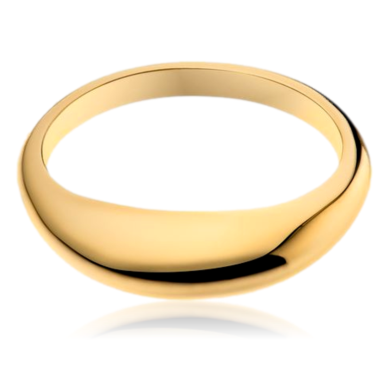 Pernille Corydon Globe Ring Gold