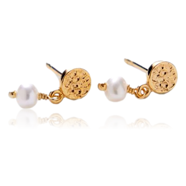 Pernille Corydon Ocean Nature Stud Earrings Gold