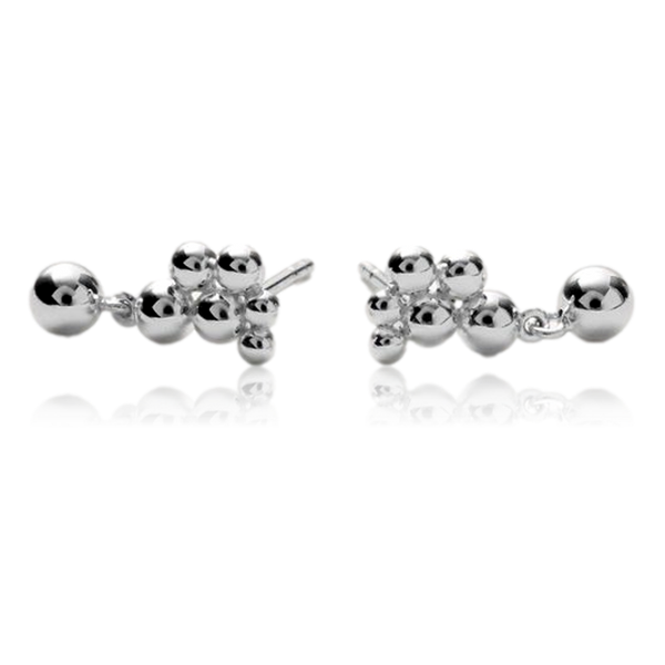 Pernille Corydon Pebble Stud Earrings Silver