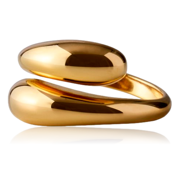 Pernille Corydon Rain Ring Gold
