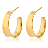 Pernille Corydon Saga Hoop Earrings Small Gold