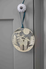 Pluto Hanging Decoration Moose In Love Gold