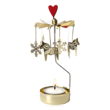 Pluto Rotary Candle Holder Christmas Dala Horse