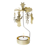 Pluto Rotary Candle Holder Santa Claus