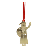 Pluto Hanging Decoration Santa Claus Gold