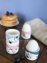 Pluto Set of 4 Ceramic Egg Cups Moomin Winter