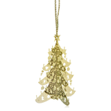 Pluto 3D Hanging Tree Decoration Gold