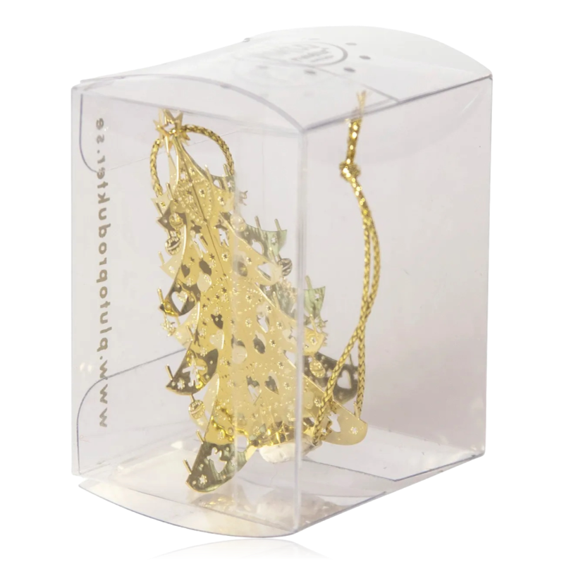 Pluto 3D Hanging Tree Decoration Gold