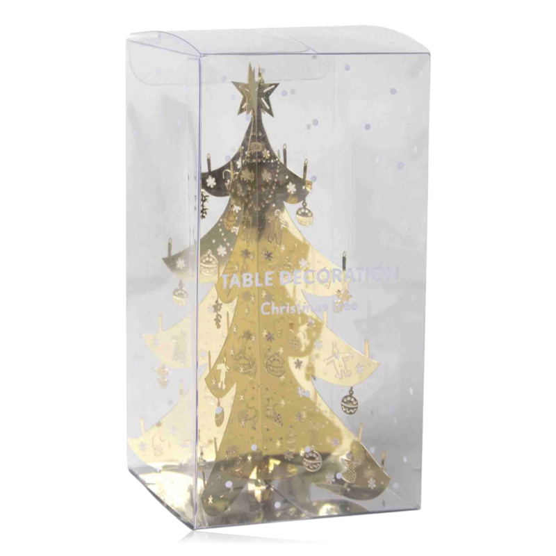 Pluto Standing Christmas Tree Small Gold