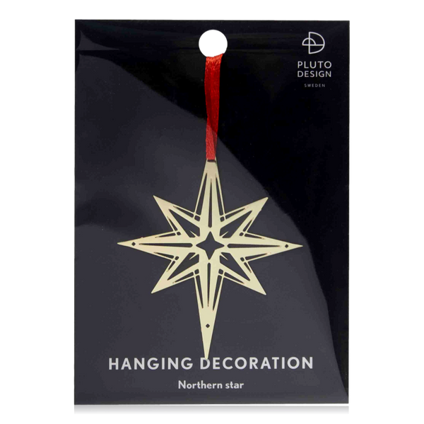 Pluto Hanging Decoration Northern Star Gold