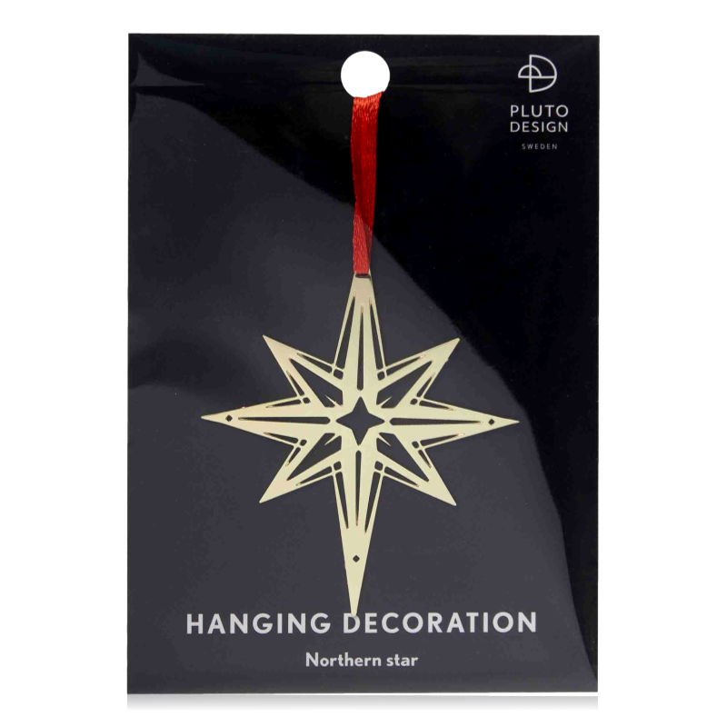 Pluto Hanging Decoration Northern Star Gold