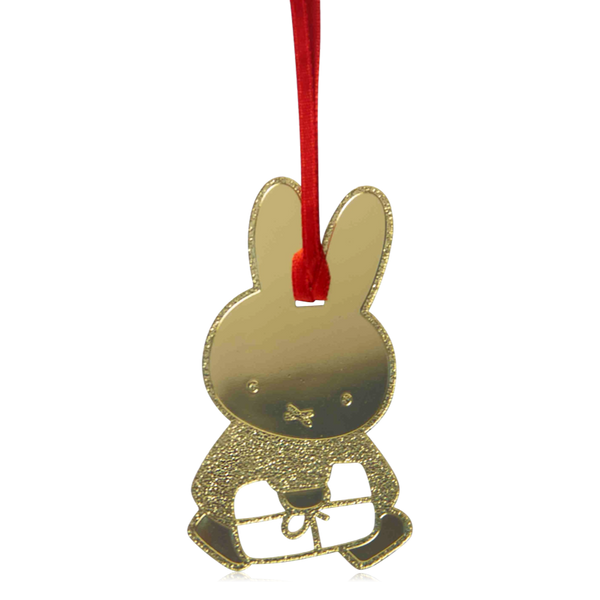 Pluto Hanging Decoration Miffy Christmas Gold