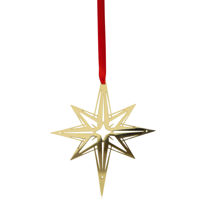 Pluto Hanging Decoration Northern Star Gold