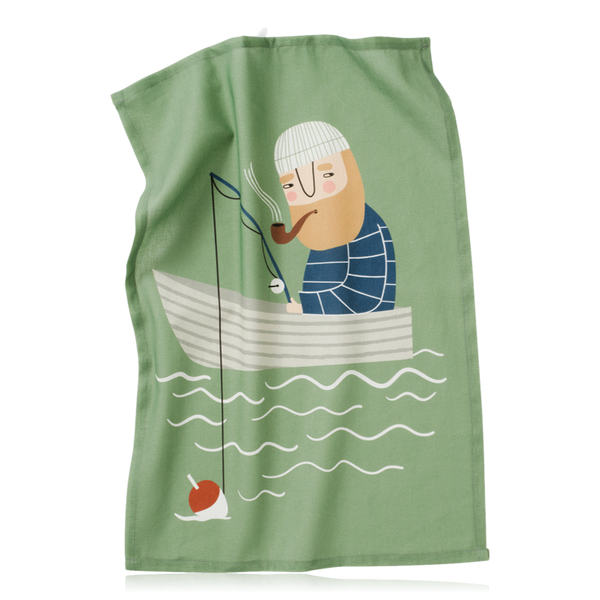 Spira of Sweden Tea Towel Ebbot