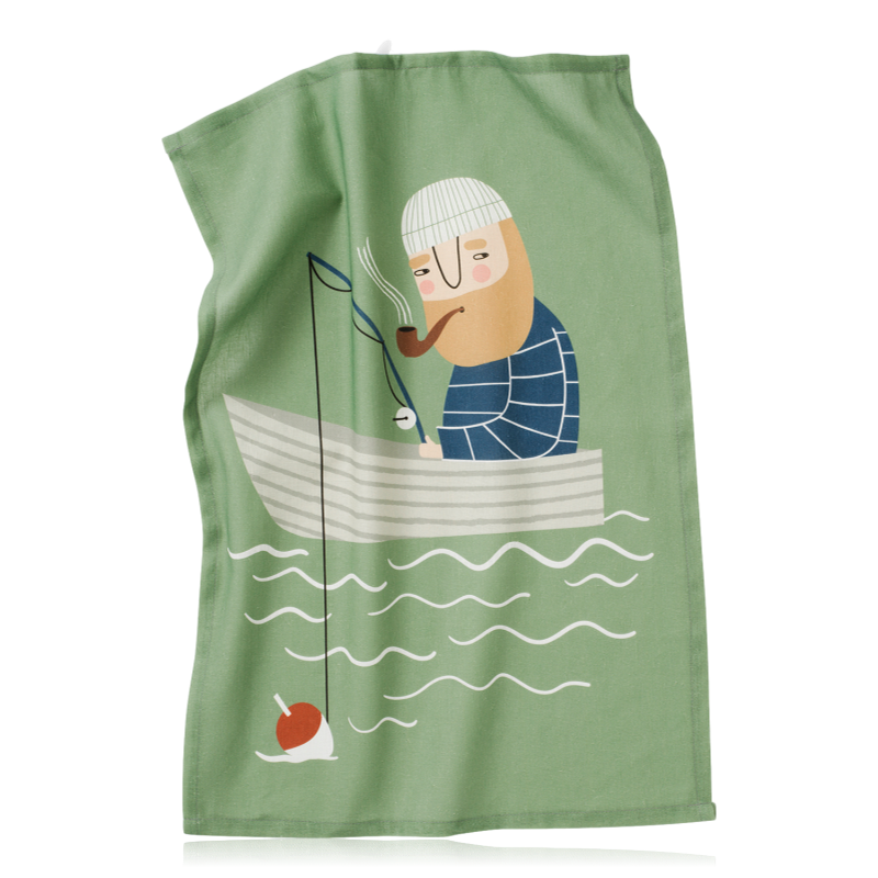 Spira of Sweden Tea Towel Ebbot
