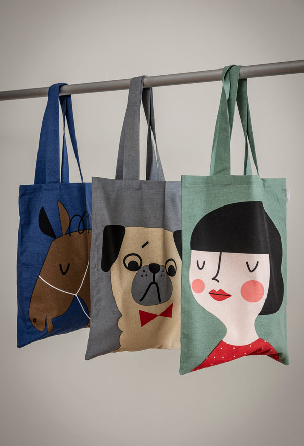 Spira of Sweden Face Cushion Cover Kerstin