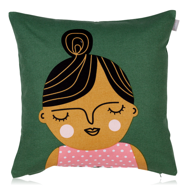 Spira of Sweden Face Cushion Cover Esmerelda