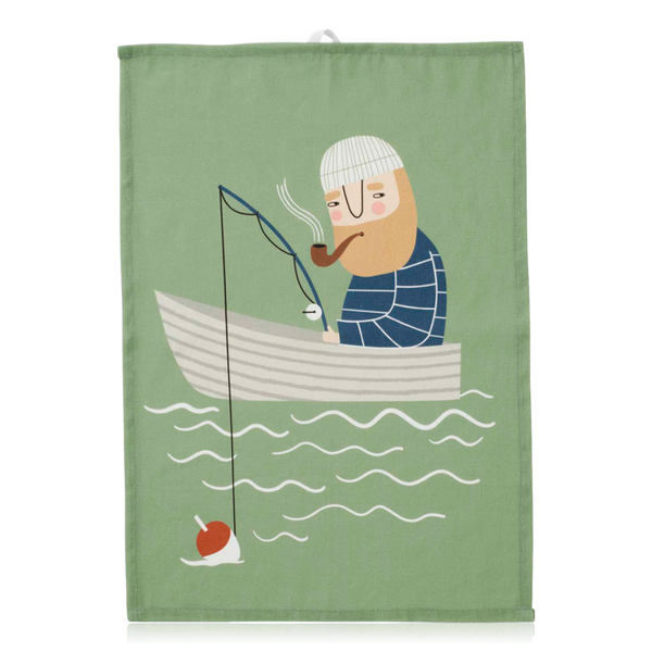 Spira of Sweden Tea Towel Ebbot