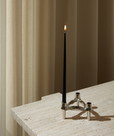 Stoff Nagel Taper Candle Black Box of 6