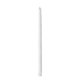 Uyuni Lighting Tall LED Taper Candle Nordic White 2.3 x 40 cm
