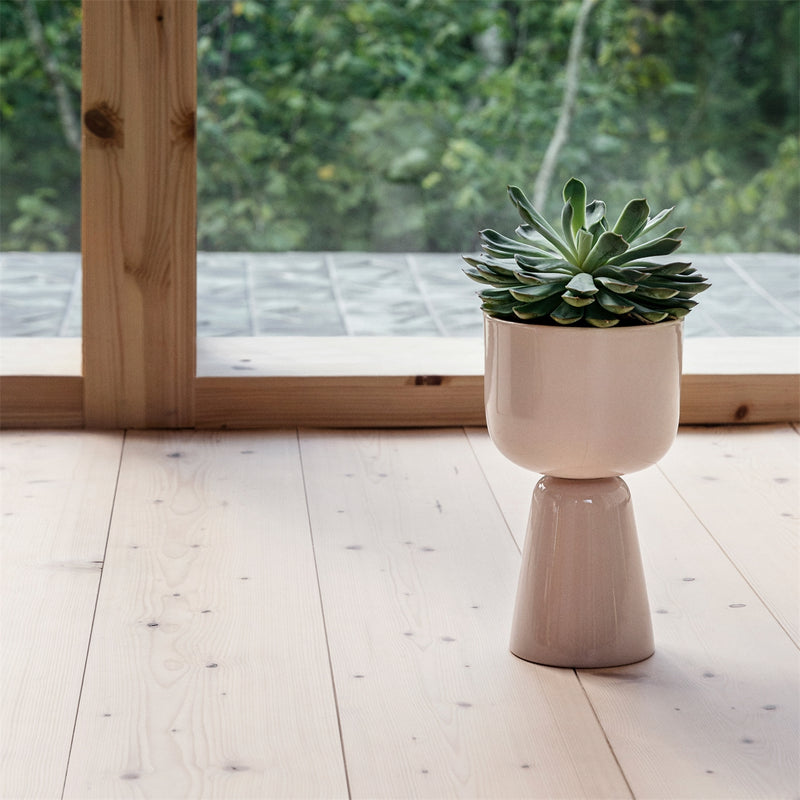 iittala plant pot Iittala Nappula Ceramic Plant Pot Large Blush Pink – The Scandinavian Shop