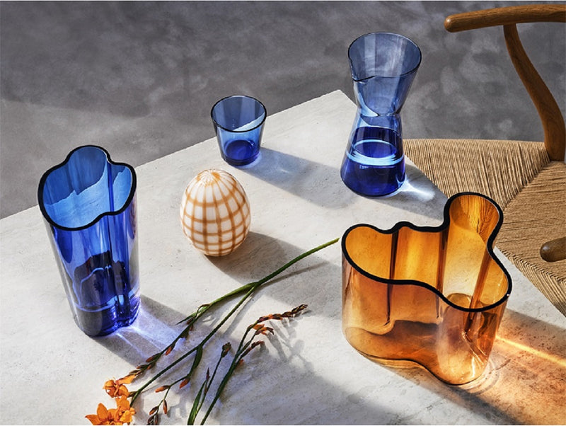 Iittala Aalto Vase 220mm Ultramarine Blue