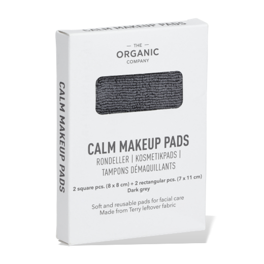 The Organic Company Calm Makeup Pads Dark Grey