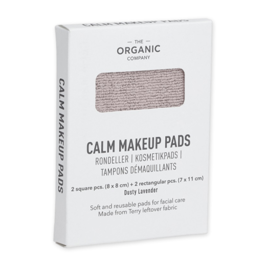The Organic Company Calm Makeup Pads Dusty Lavender