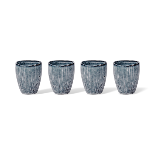 Broste Nordic Sea Stoneware Espresso Cups Set of 4