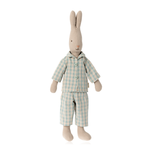 Maileg Rabbit In Checked Pyjamas Size 2