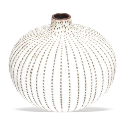 Lindform Bari Vase Medium Brown Dots
