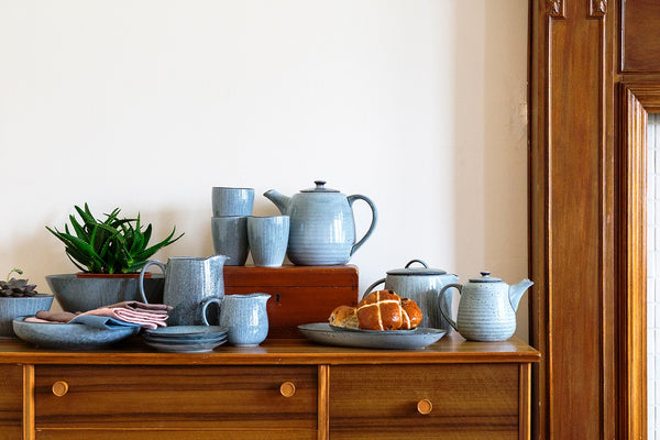 Broste Nordic Sea Stoneware Teapot Medium