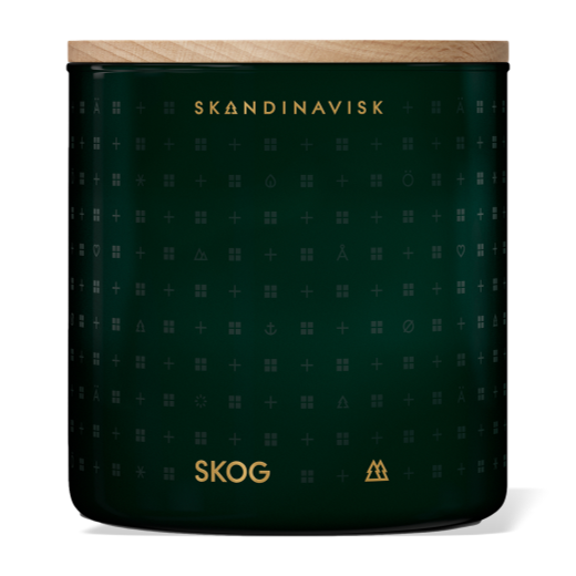 Skandinavisk Seasonal Skog (Forest) 400g Scented 2 Wick Candle