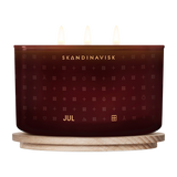 Skandinavisk Seasonal Jul (Christmas) 475g 3 Wick Scented Candle