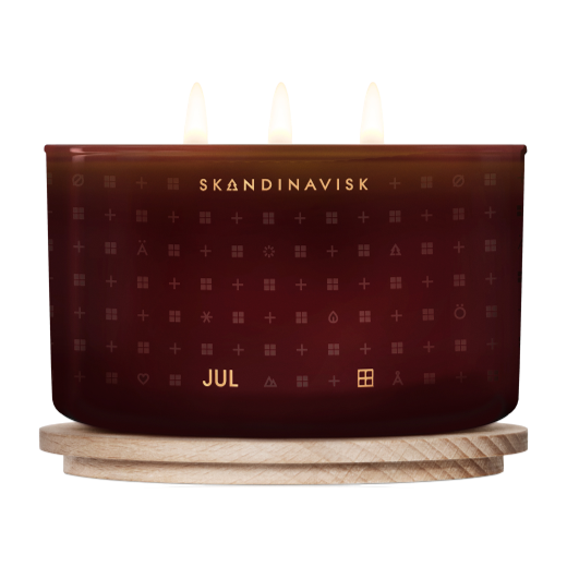 Skandinavisk Seasonal Jul (Christmas) 475g 3 Wick Scented Candle