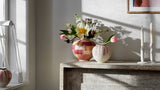 Kähler Canvas Vase Rose & Brown Ceramic Large