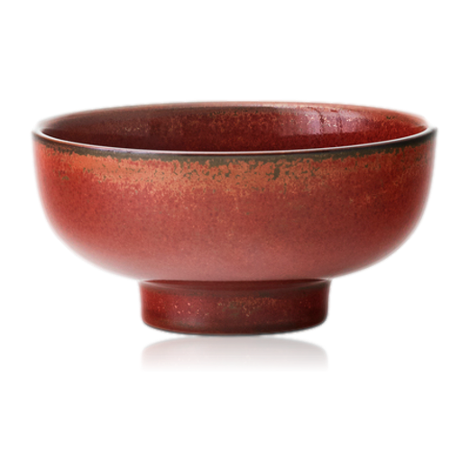 Menu New Norm Footed Bowl 12cm Red Glazed