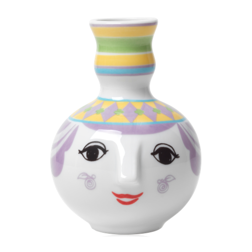 Bjørn Wiinblad Ceramic Rie Bud Vase Lavender