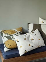 Broste Limone Cushion Cover With Pad