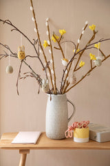 Gry & Sif Felt Willow Branch Long White