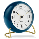 Arne Jacobsen Station Table Alarm Clock Teal